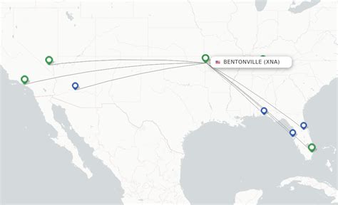 Flights from Bentonville to St Louis (XNA to STL) .